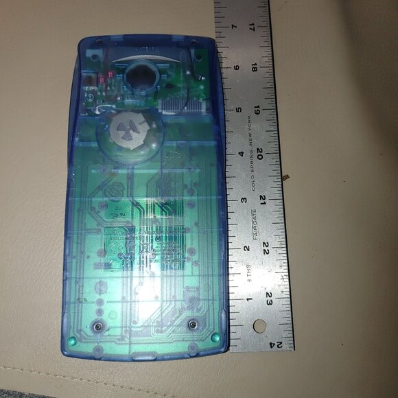Calculator Texas Instruments TI-15 See Through Blue Explorer Scientific Cover - Picture 3 of 9